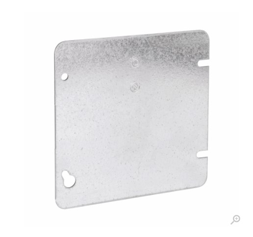 4-11/16 INTERIOR METAL JUNCTION BOX COVER
