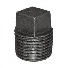 2" BLACK IRON PLUG