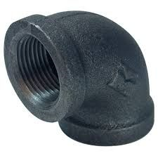 3/4 BLACK IRON 90