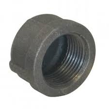 3/4 BLACK IRON CAP