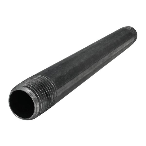 1/2 X 10FT BLACK IRON NIPPLE