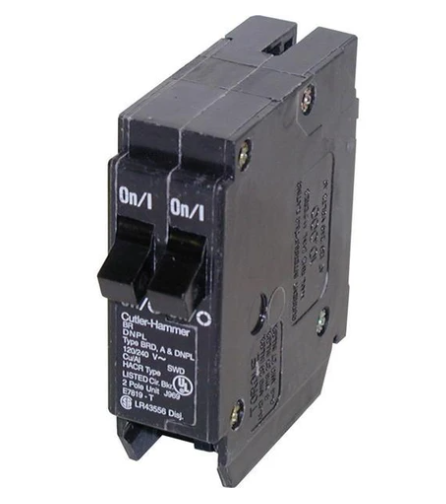 CHD BR1520 EATON CUTLER-HAMMER 15/20 AMP SPACE SAVER TANDEM BREAKER