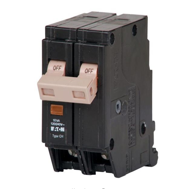 CHF245 EATON CH DOUBLE POLE 45 AMP BREAKER