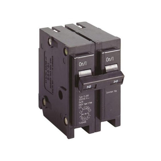 CL250 CLASSIFIED DOUBLE POLE 50 AMP BREAKER (UNIVERSAL)