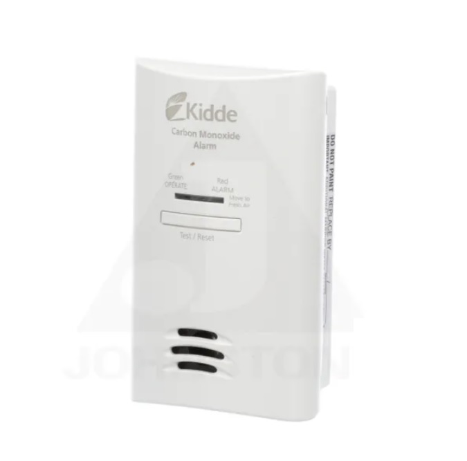 A/C POWERED (PLUG-IN) CO DETECTOR WITH BATTERY BACKUP
