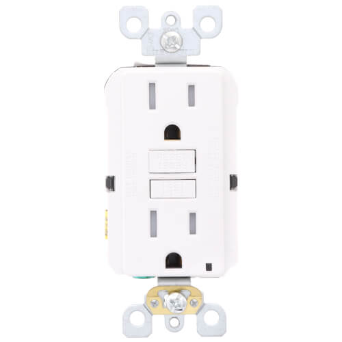 15 AMP TAMPER RESISTANT SELF TEST GFCI OUTLET