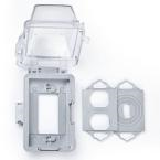 SINGLE GANG UNIVERSAL IN-USE EXTERIOR COVER PLATE KIT
