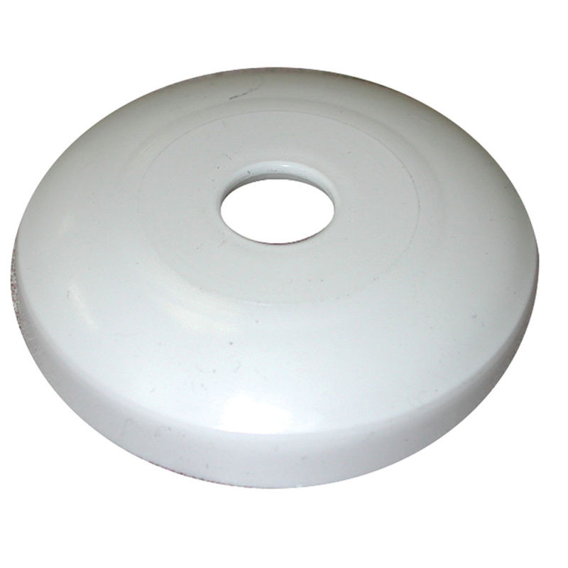 1/2 CTS (5/8 OD) PLASTIC WHITE ESCUTCHEON