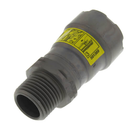 1/2 MEGAPRESS MALE ADAPTER FUEL GAS