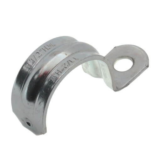 1 SINGLE HOLE GALVANIZED STRAP