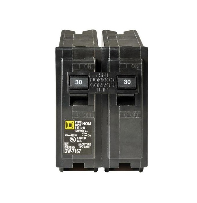 HOM230CP HOMELINE / SQUARE D DOUBLE POLE 30 AMP BREAKER