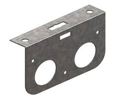 HOLDRITE 121-DS GALVANIZED TWO HOLE OVERHEAD SUPPORT BRACKET