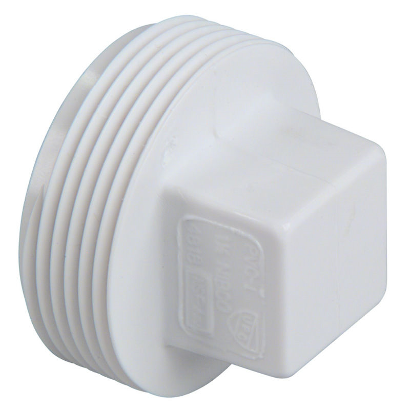 3 PVC DWV RAISED HEAD PLUG