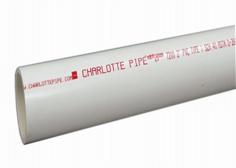 2 SCH 40 PVC PRESSURE PIPE PLAIN END (10FT SECTION)