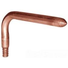 1/2 X 8" PEX COPPER STUB-OUT 90