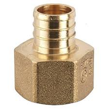 1/2 PEX X 1/2 FEMALE ADAPTER (METALLIC)