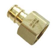 3/4 PEX X 1 FEMALE ADAPTER (METALLIC)