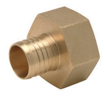 3/4 PEX FEMALE ADAPTER (METALLIC)