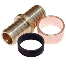 3/4 PEX X POLYBUTYLENE TRANSITION COUPLING (METALLIC)