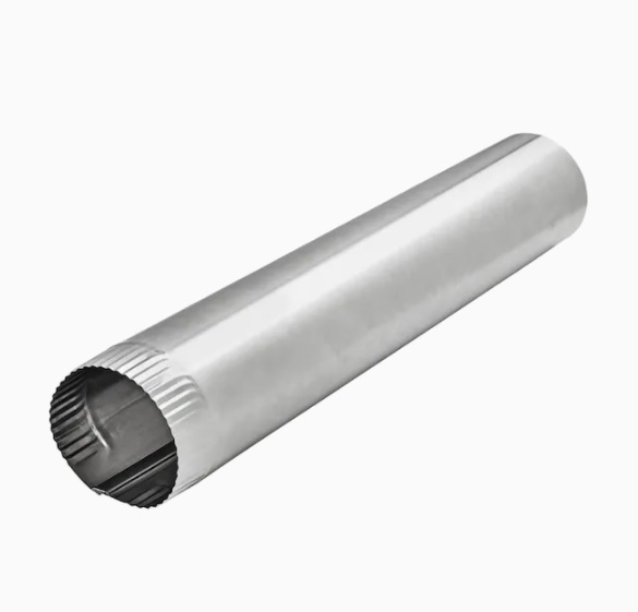 4IN X 5FT SINGLE WALL VENT PIPE