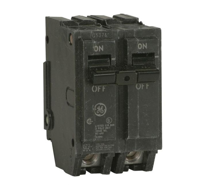 GE THQL2120 DOUBLE POLE 20 AMP BREAKER Q-LINE